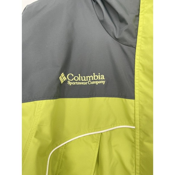 Columbia Core Interchange Women  Coat 2‎ In 1 Size Small Green - Picture 2 of 6